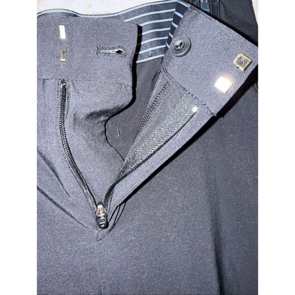 Athleta Women’s Tribeca Crop Black High Rise wide Leg Dress Pants size 6 s281969 - Picture 5 of 10